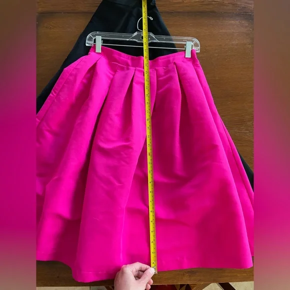 Forever 21 Magenta Fit and Flare Skirt - Picture 4 of 6